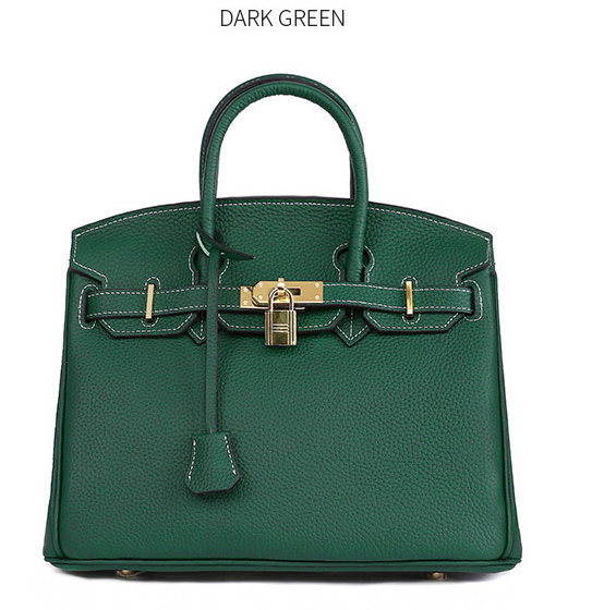 Platinum Bag in Real Cowhide Leather