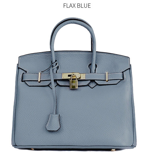 Platinum Bag in Real Cowhide Leather