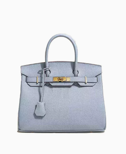 Platinum Bag in Real Cowhide Leather