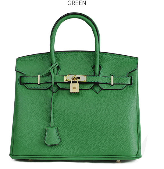 Platinum Bag in Real Cowhide Leather